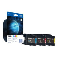 Brother LC1280XL Rainbow Pack - confezione da 3 - alta capacità