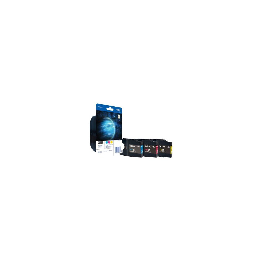 Brother LC1280XL Rainbow Pack - confezione da 3 - alta capacità