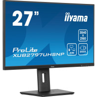 iiyama ProLite XUB2797UHSNP-B1 Monitor PC 68,6 cm (27") 3840 x 2160 Pixel 4K Ultra HD LED Nero, Monitor LED