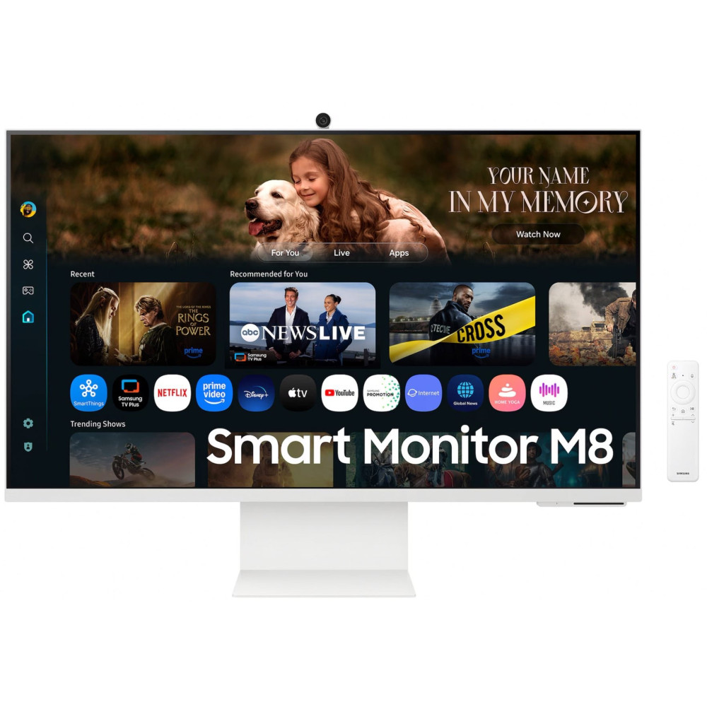 Samsung M8 Smart Monitor - M80F da 32" UHD, Monitor LED