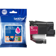 Brother LC521M cartuccia d'inchiostro 1 pz Originale Magenta