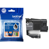 Brother LC521BK cartuccia d'inchiostro 1 pz Originale Nero