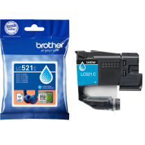 Brother LC521C cartuccia d'inchiostro 1 pz Originale Ciano