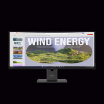 Lenovo ThinkVision T34WD-40 Monitor, Monitor LED