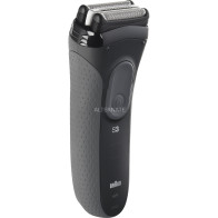 Braun Serie 3 3000S Rasoio Grigio
