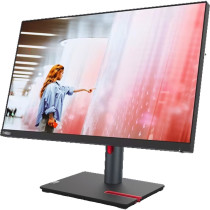 Lenovo ThinkVision P24q-30 Monitor PC 60,5 cm (23.8") 2560 x 1440 Pixel Quad HD LED Nero, Monitor LED