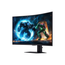 Samsung G75F Monitor PC 94 cm (37") 3840 x 2160 Pixel 4K Ultra HD LCD Nero, Monitor di gioco