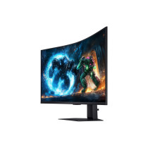 Samsung G75F Monitor PC 94 cm (37") 3840 x 2160 Pixel 4K Ultra HD LCD Nero, Monitor di gioco