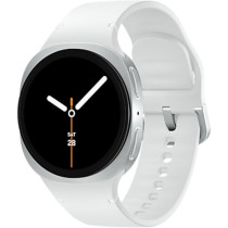 Samsung Galaxy Watch 8 3,3 cm (1.3") AMOLED 40 mm Digitale 438 x 438 Pixel Touch screen 4G Argento Wi-Fi GPS (satellitare), Smar