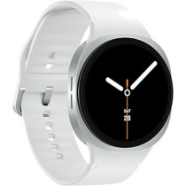Samsung Galaxy Watch 8 3,81 cm (1.5") AMOLED 44 mm Digitale 480 x 480 Pixel Touch screen Argento Wi-Fi GPS (satellitare), Smartw