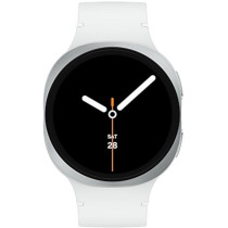 Samsung Galaxy Watch 8 3,81 cm (1.5") AMOLED 44 mm Digitale 480 x 480 Pixel Touch screen Argento Wi-Fi GPS (satellitare), Smartw
