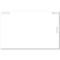 Seiko Instruments SLP-FCS2 - Opaco - non adesivo - bianco - 57 x 89 mm 600 carta/e (300 fogli x 2)