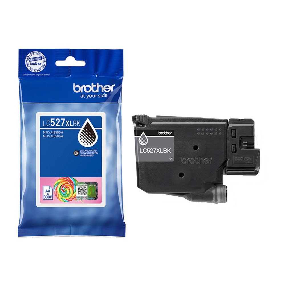 Brother LC527XLBK cartuccia d'inchiostro 1 pz Originale Resa elevata (XL) Nero