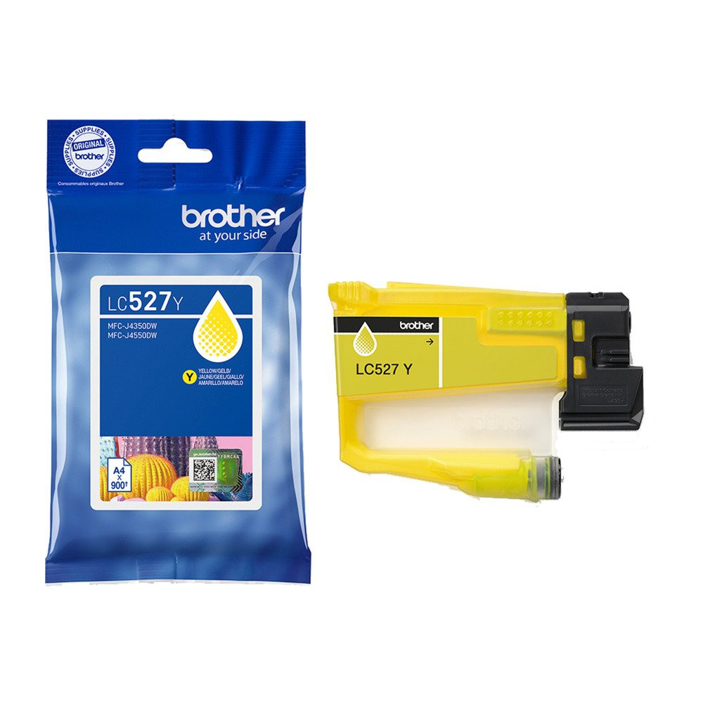 Brother LC527Y cartuccia d'inchiostro 1 pz Originale Giallo