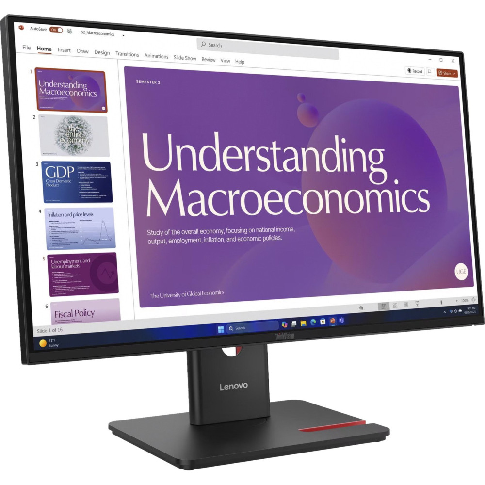 Lenovo ThinkVision T24D-40, Monitor LED