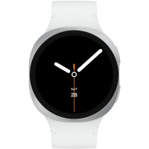 Samsung Galaxy Watch 8 3,81 cm (1.5") AMOLED 44 mm Digitale 480 x 480 Pixel Touch screen Argento Wi-Fi GPS (satellitare), Smartw