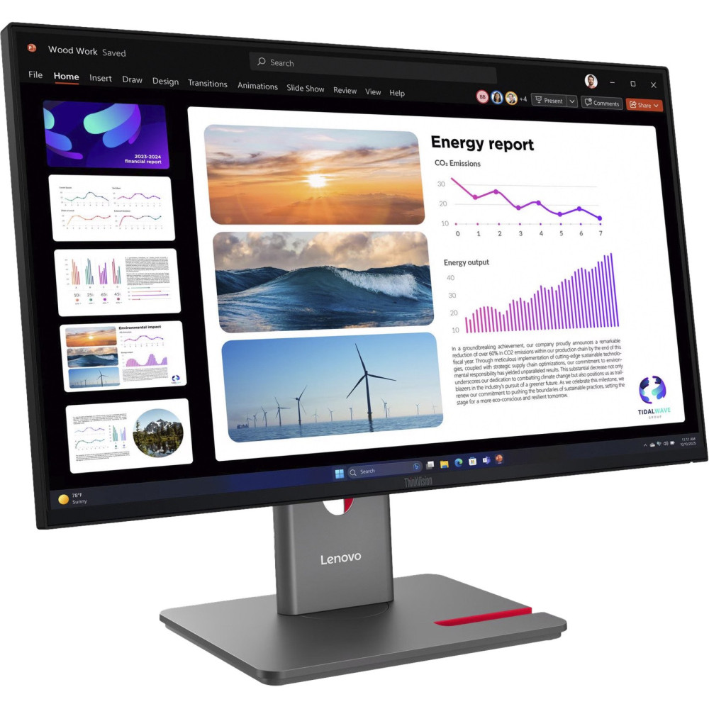 Lenovo ThinkVision P24Q-40, Monitor LED