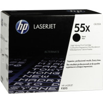 HP Cartuccia Toner originale nero ad alta capacità LaserJet 55X