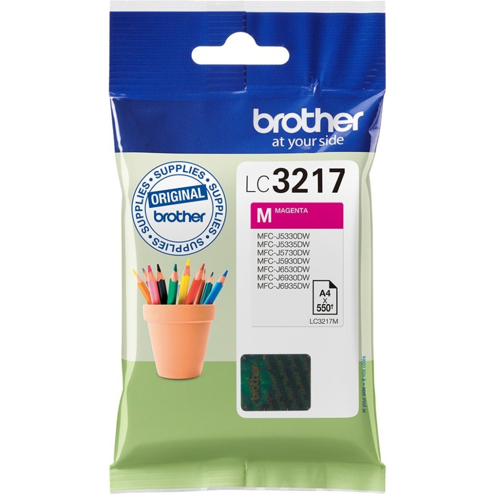 Brother LC3217M cartuccia d'inchiostro 1 pz Originale Magenta