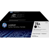 HP Confezione da 2 cartucce originali di Toner nero LaserJet 78A