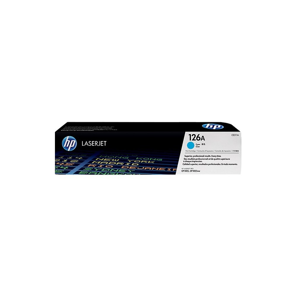 HP Cartuccia Toner originale ciano LaserJet 126A