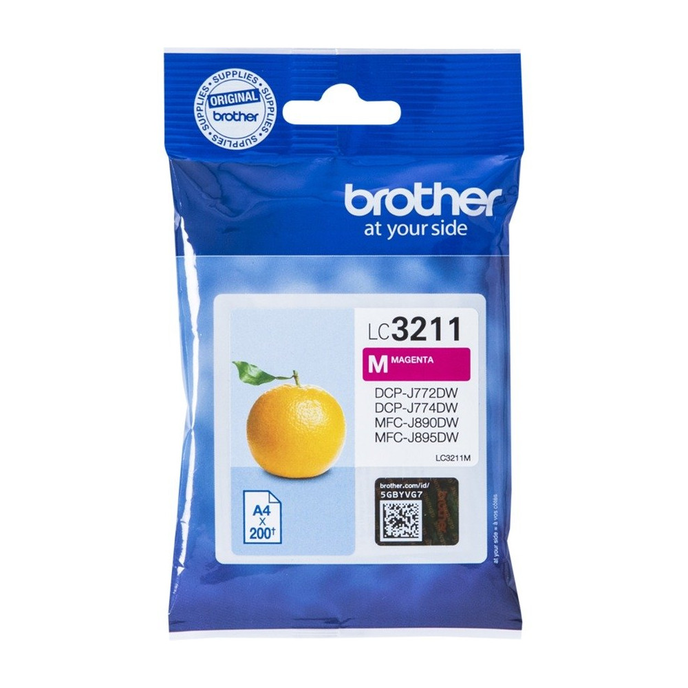 Brother LC3211M cartuccia d'inchiostro 1 pz Originale Resa standard Magenta