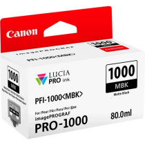 Canon Cartuccia d'inchiostro nero opaco PFI-1000MBK