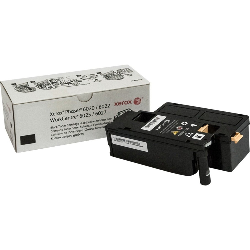 Xerox Cartuccia toner Nero a Capacità standard da 2000 Pagine per Phaser® 6020​/​6022, WorkCentre® 6025​/​6027 (106R02759)