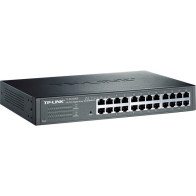 TP-Link TL-SG1024DE Gestito L2 Gigabit Ethernet (10/100/1000) 1U Nero, Interruttore