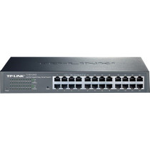 TP-Link TL-SG1024DE Gestito L2 Gigabit Ethernet (10/100/1000) 1U Nero, Interruttore