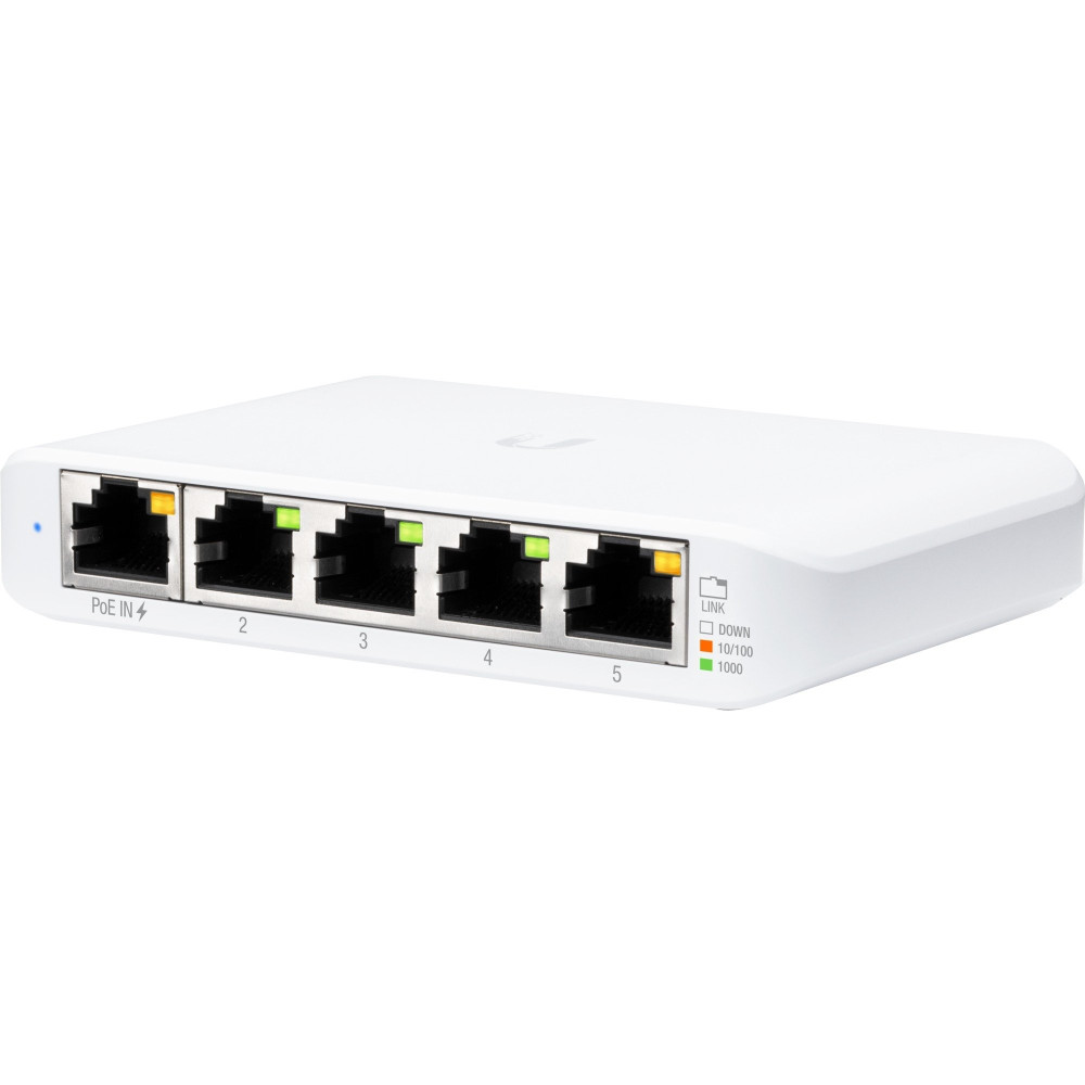 Ubiquiti UniFi USW Flex Mini Gestito L2 Gigabit Ethernet (10/100/1000) Supporto Power over Ethernet (PoE) Bianco, Interruttore