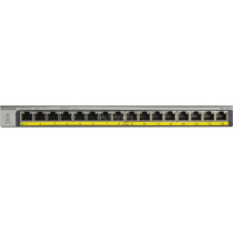 Netgear GS116LP Non gestito Gigabit Ethernet (10/100/1000) Supporto Power over Ethernet (PoE) Nero, Interruttore