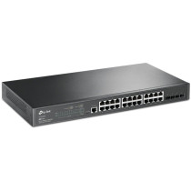 TP-Link Omada SG3428 switch di rete Gestito L2/L3 Gigabit Ethernet (10/100/1000) 1U Nero, Interruttore