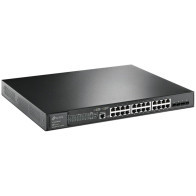 TP-Link Omada SG3428XMP switch di rete Gestito L2+ Gigabit Ethernet (10/100/1000) Supporto Power over Ethernet (PoE) 1U Nero, In