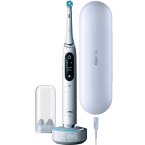 Braun iO Series 10 Adulto Spazzolino rotante-oscillante Bianco, Spazzolino da denti elettrico