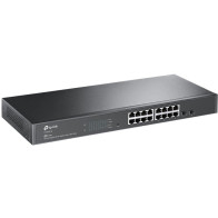 TP-Link Omada SG2218 switch di rete Gestito L2/L2+ Gigabit Ethernet (10/100/1000) 1U Nero, Interruttore
