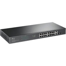 TP-Link TL-SG1218MP switch di rete Non gestito Gigabit Ethernet (10/100/1000) Supporto Power over Ethernet (PoE) 1U Nero, Interr