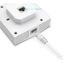 TP-Link Omada EAP650-Wall 3000 Mbit/s Bianco Supporto Power over Ethernet (PoE), Punto di accesso