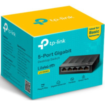 TP-Link LS1005G Non gestito Gigabit Ethernet (10/100/1000) Nero, Interruttore