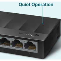 TP-Link LS1005G Non gestito Gigabit Ethernet (10/100/1000) Nero, Interruttore