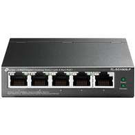 TP-Link TL-SG1005LP switch di rete Non gestito Gigabit Ethernet (10/100/1000) Supporto Power over Ethernet (PoE) Nero, Interrutt