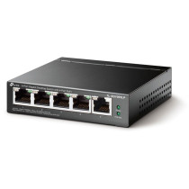 TP-Link TL-SG1005LP switch di rete Non gestito Gigabit Ethernet (10/100/1000) Supporto Power over Ethernet (PoE) Nero, Interrutt