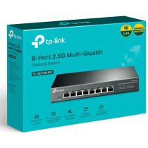 TP-Link TL-SG108-M2 switch di rete Non gestito 2.5G Ethernet (100/1000/2500) Nero, Interruttore