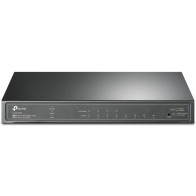 TP-Link Omada TL-SG2008P Gestito L2/L2+ Gigabit Ethernet (10/100/1000) Supporto Power over Ethernet (PoE) Nero, Interruttore