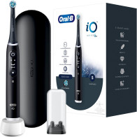 Braun iO Series 6 Adulto Spazzolino rotante Nero, Spazzolino da denti elettrico