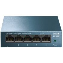 TP-Link LS105G Non gestito Gigabit Ethernet (10/100/1000) Blu, Interruttore