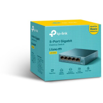 TP-Link LS105G Non gestito Gigabit Ethernet (10/100/1000) Blu, Interruttore