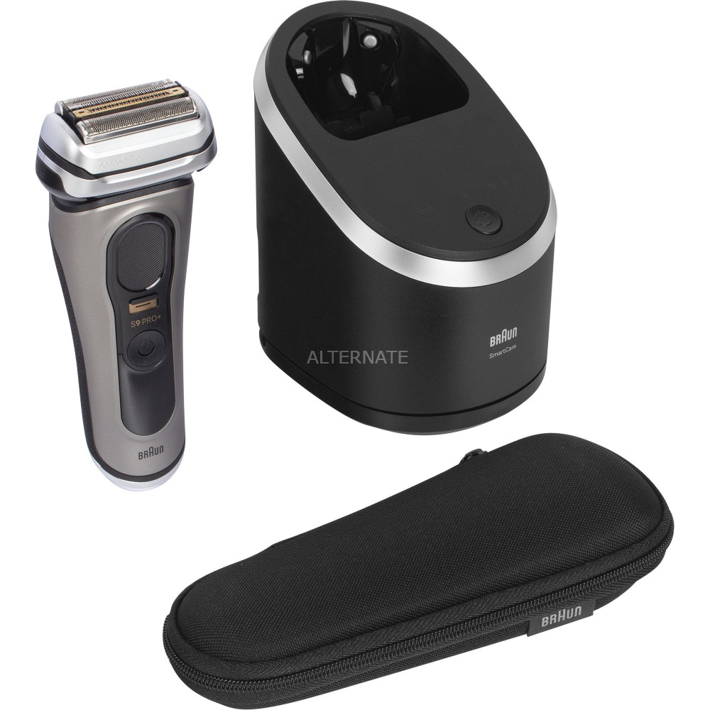Braun Series 9 Pro+ 9565cc Wet & Dry Rasoio Trimmer Metallico