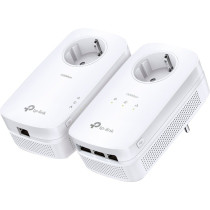 TP-Link TL-PA8033P KIT adattatore di rete PowerLine 1300 Mbit/s Collegamento ethernet LAN Bianco 2 pz, PowerLAN