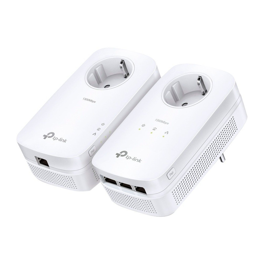 TP-Link TL-PA8033P KIT adattatore di rete PowerLine 1300 Mbit/s Collegamento ethernet LAN Bianco 2 pz, PowerLAN